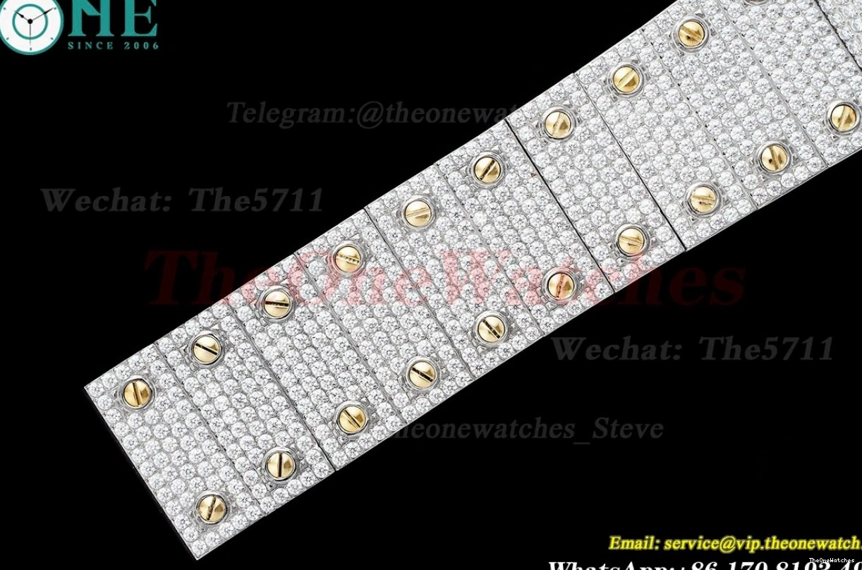 40mm Arab YG MY9015 SS Dia AMG XL Mens 100 Santos SS 0424